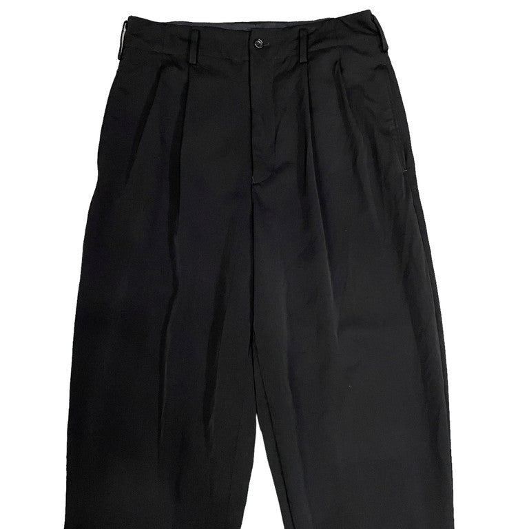 Y's for men Wool gabardine wide trousers