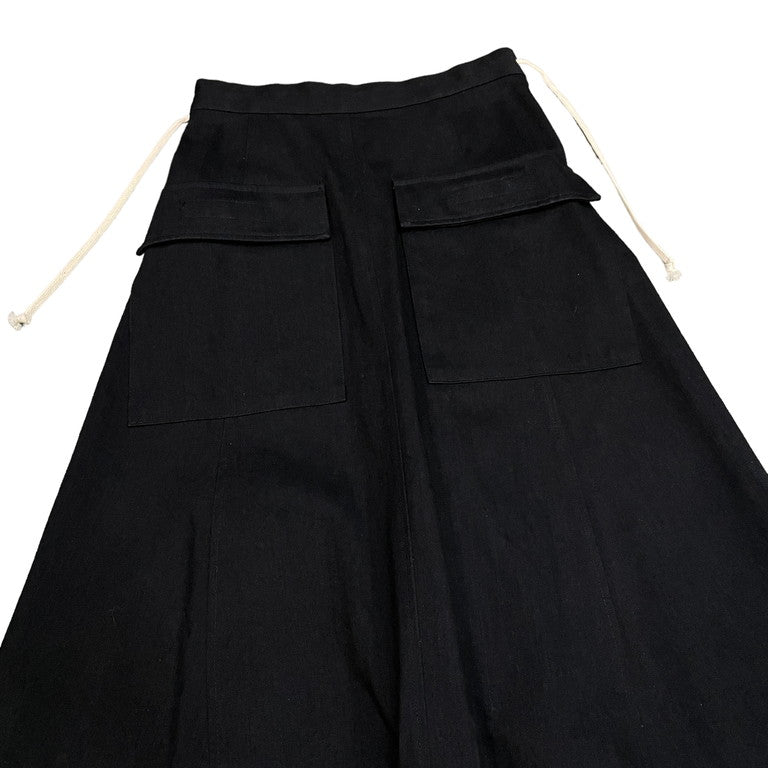 REGULATION Yohji Yamamoto 22SS 12 OZ DENIM R-WRAP SAROUEL PNT