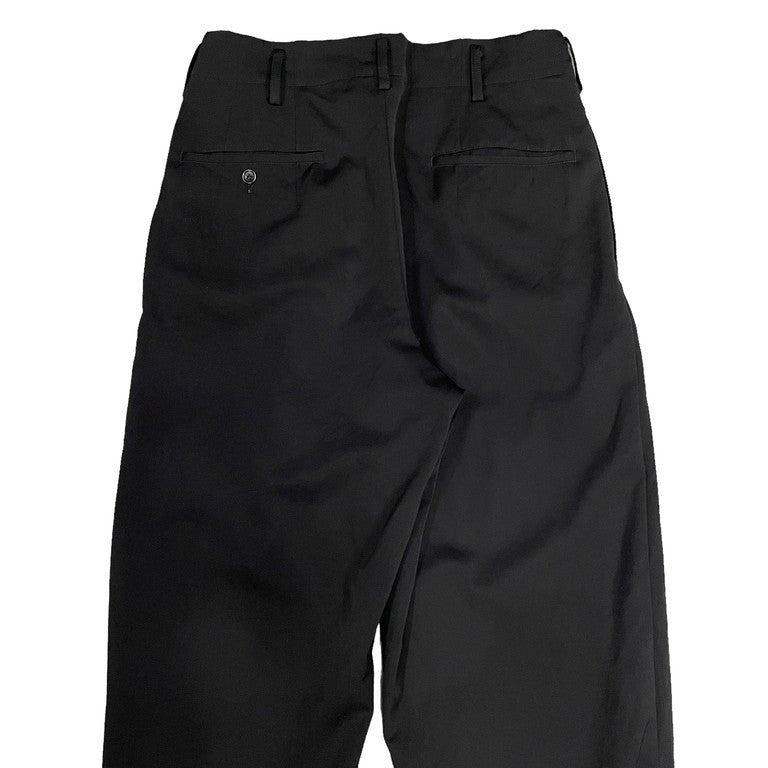 Y's for men Wool gabardine wide trousers