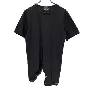 COMME des GARCONS HOMME PLUS 16SS ブロークンカットソー ダメージ加工Tシャツ