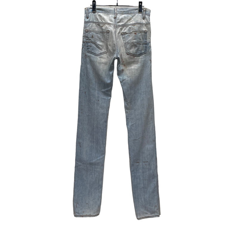 Dior Homme by KRIS VAN ASSCHE 10SS Painted jeans