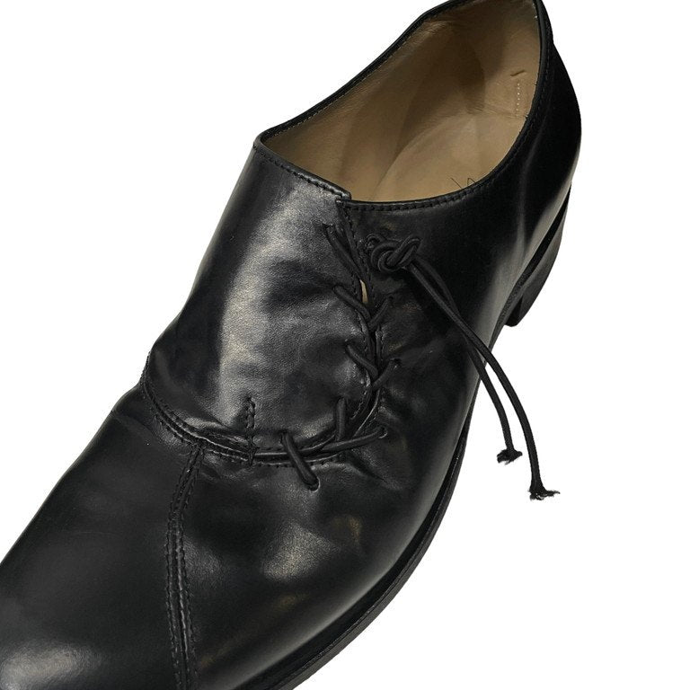 Yohji Yamamoto Pour Homme × CHEREVICHKIOTVICHKI 23SS WAXED CALF PATCHWORK SHOES ワックスカーフレザーパッチワークダービーシューズ