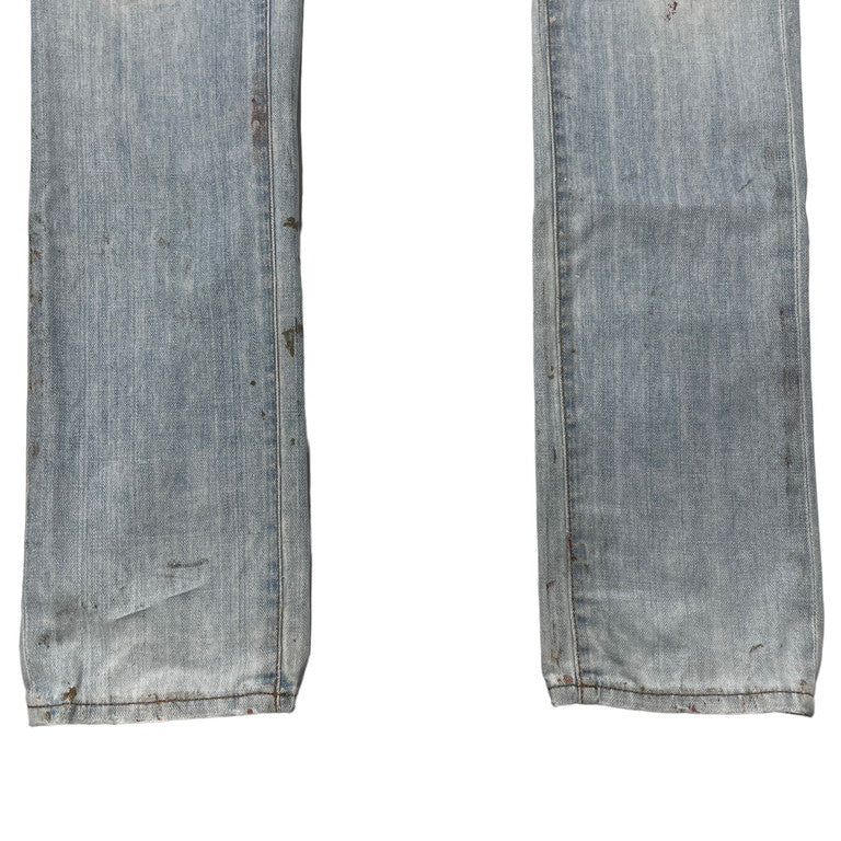 Dior Homme by KRIS VAN ASSCHE 10SS Painted jeans