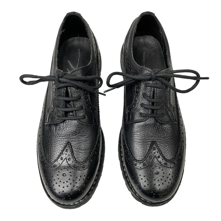 GEOFFREY B.SMALL Grain leather brogue shoes