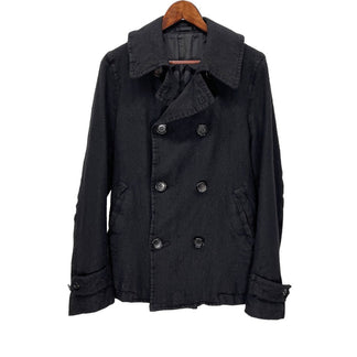 COMME des GARCONS HOMME 08AW Boiled wool pea coat