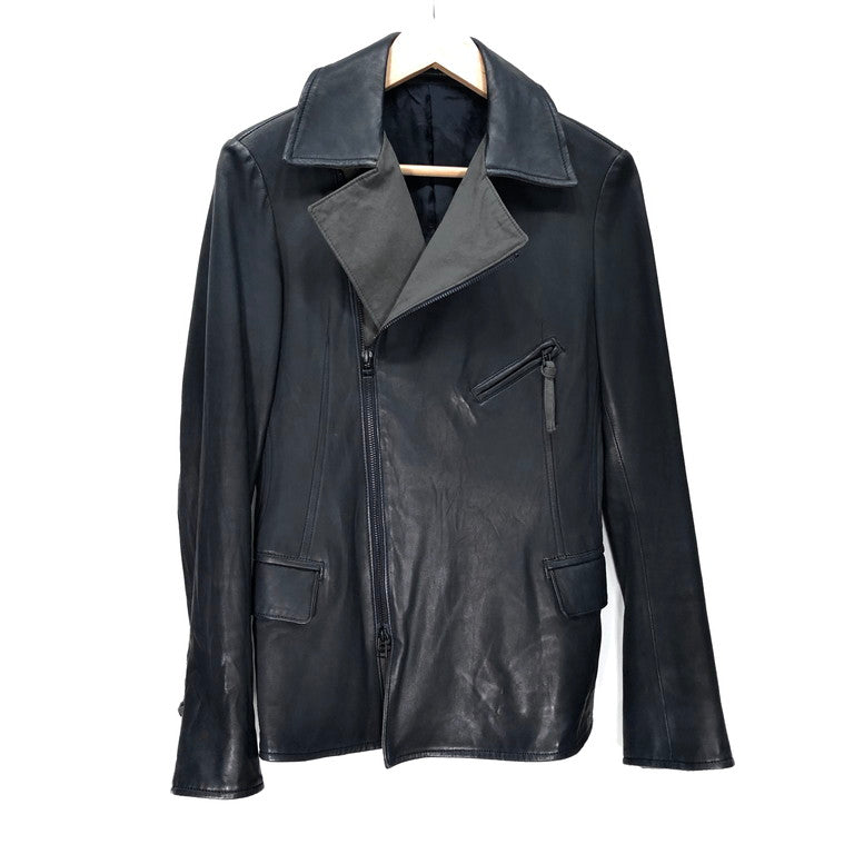 Y's 15AW Lamb leather double riders jacket