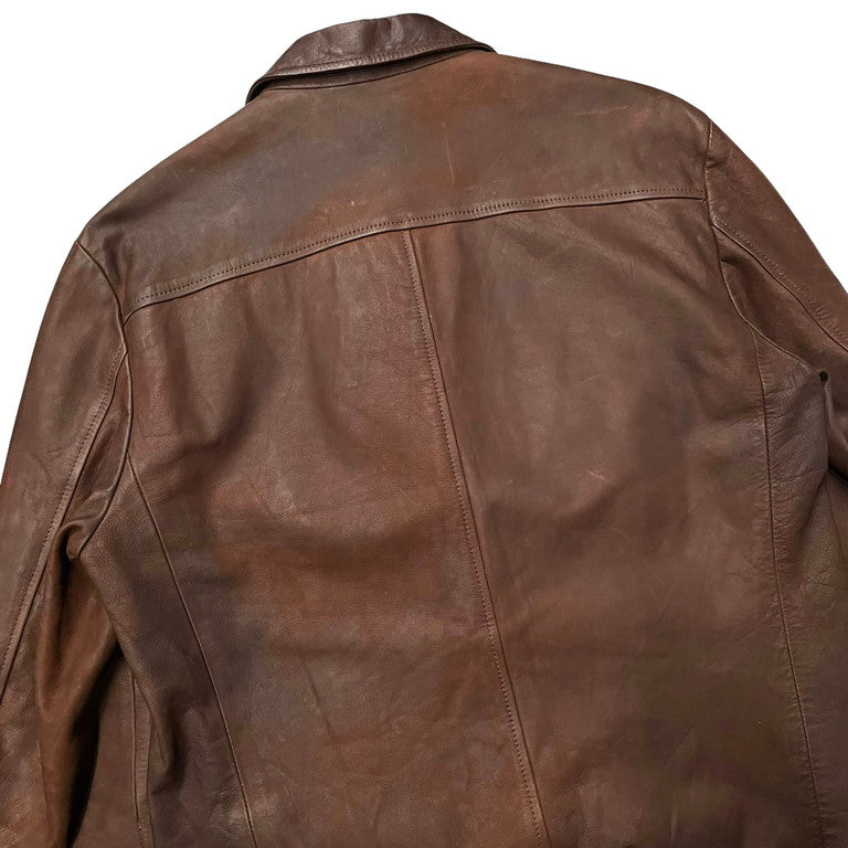 NUMBER NINE 03AW Cow hide leather jacket