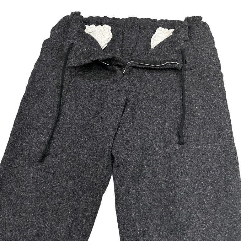 COMME des GARCONS HOMME DEUX 21AW Felted wool easy pants