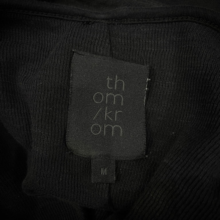 thom/krom Pullover cut-off hoodie