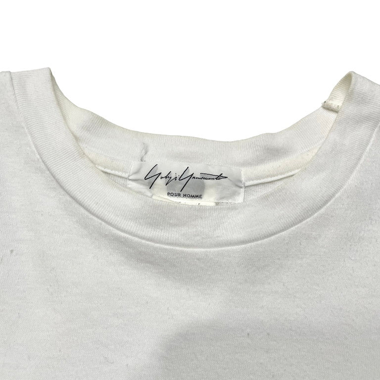 Yohji Yamomoto pour homme 90s Logo cut saw