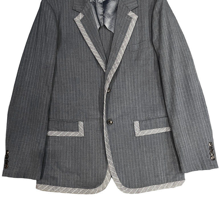 COMME des GARCONS HOMME DEUX AD2013 Worsted Striped jacket