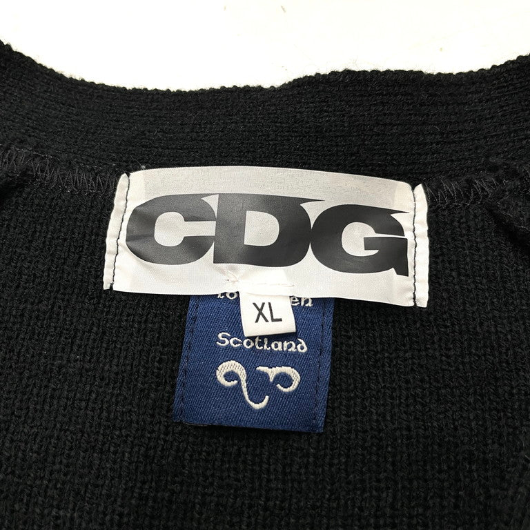 NEXT51｜D.F.L｜CDG × LOCHAVEN of SCOTLAND Knitted cardigan