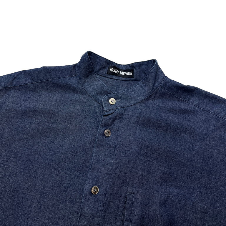 NEXT51｜D.F.L｜ISSEY MIYAKE MEN 91AW Band collar shirt