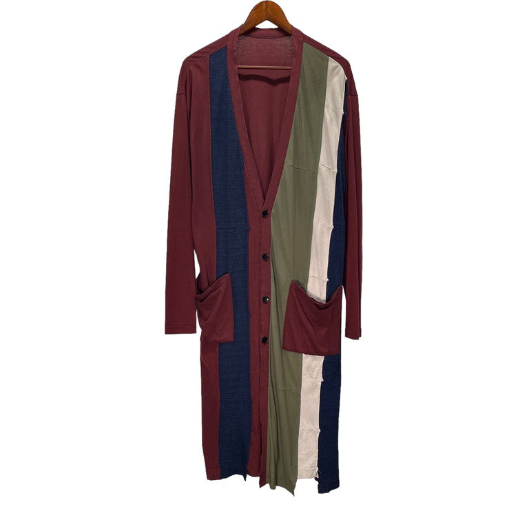 Ground Y Yohji Yamaomto 17AW Panelled long cardigan