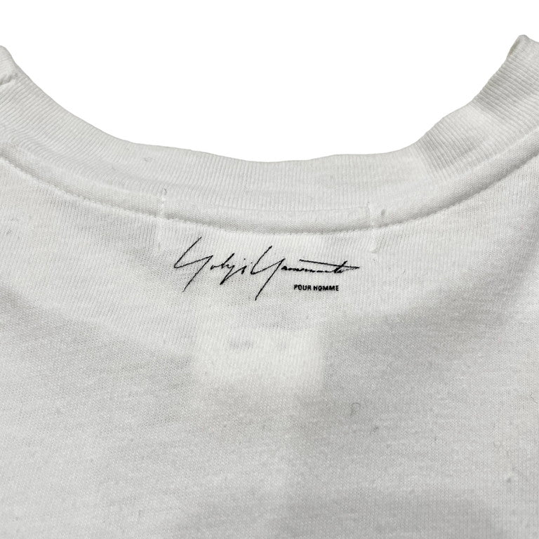 Yohji Yamomoto pour homme 90s Logo cut saw