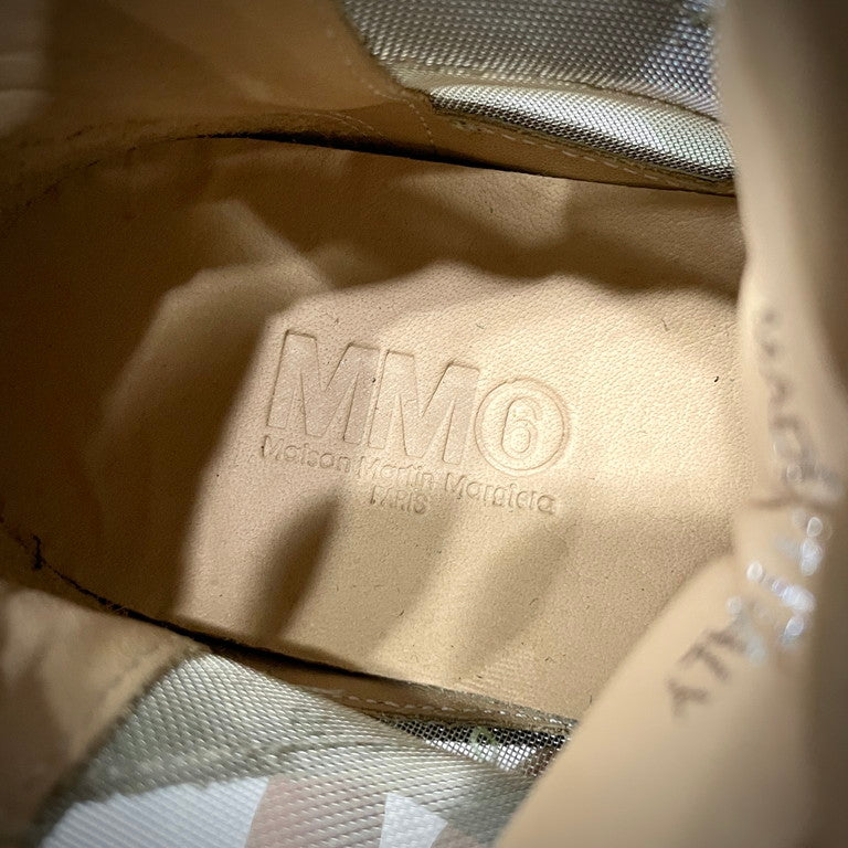 MM6 Maison Margiela Suede mesh sneakers