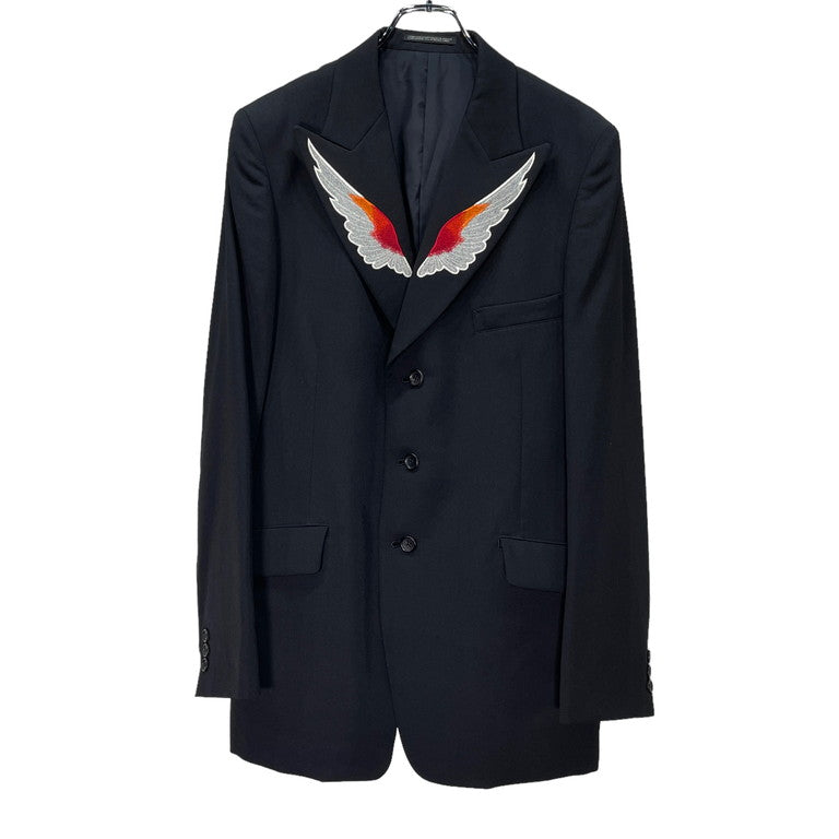 Yohji Yamamoto Pour Homme REPLICA 02AW Wing embroidered blazer