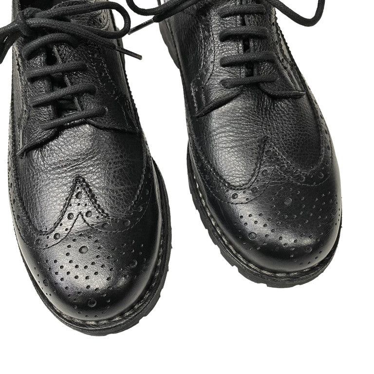 GEOFFREY B.SMALL Grain leather brogue shoes