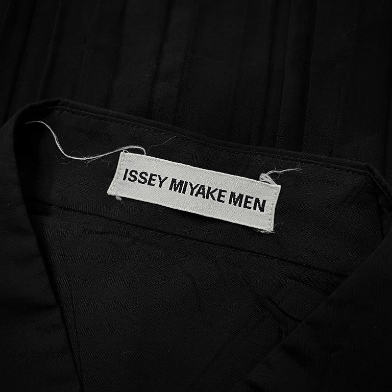 ISSEY MIYAKE MEN 98SS Pleats short sleeve shirt