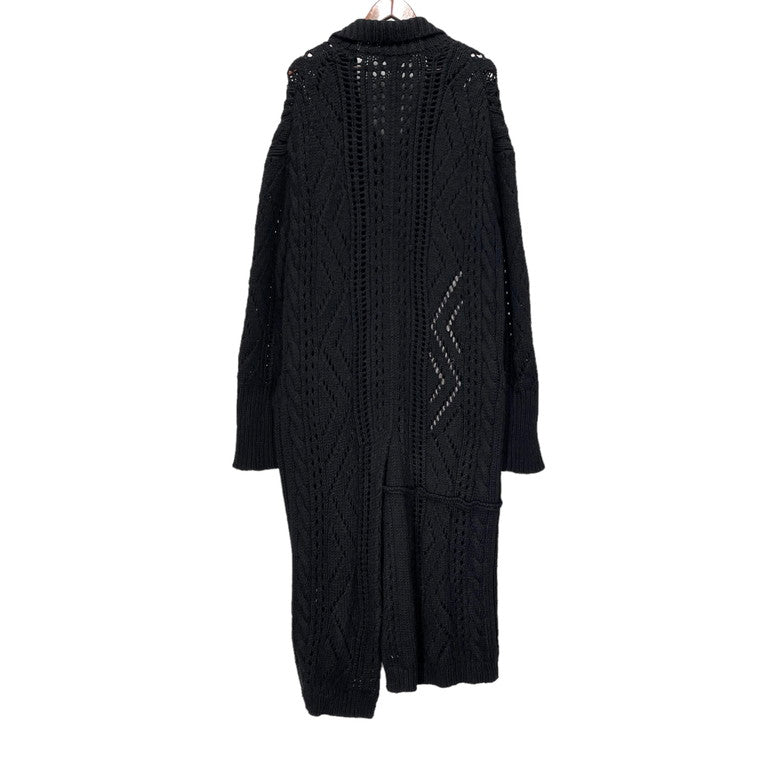 Yohji Yamamoto Pour Homme 19AW Hook knitted coat