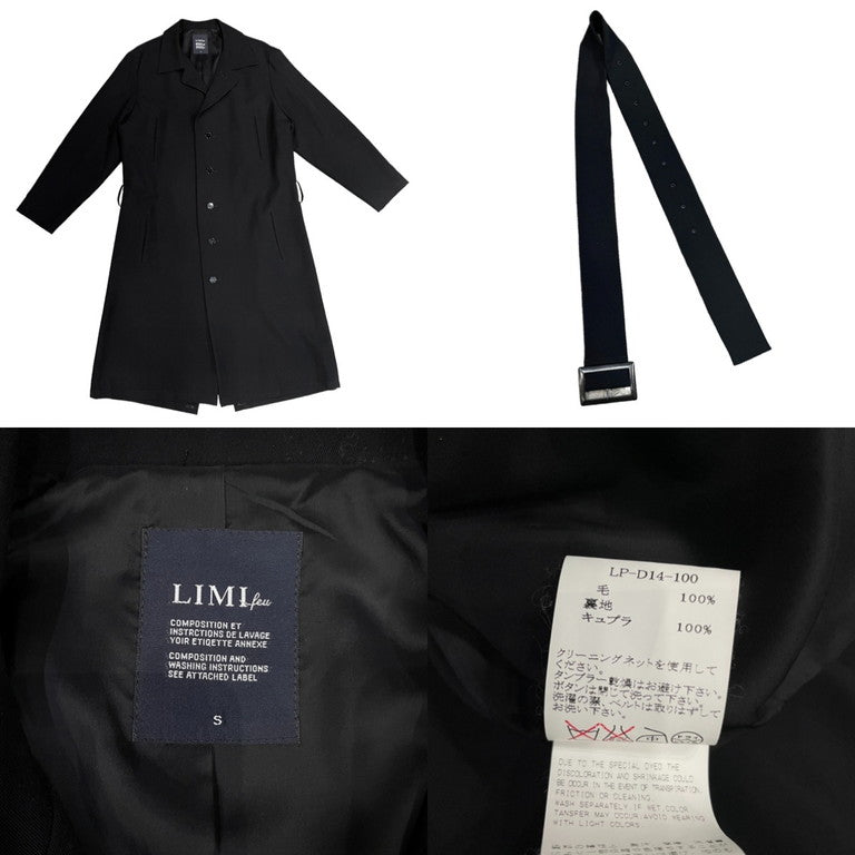 LIMI feu 11AW Wool gabardine long coat