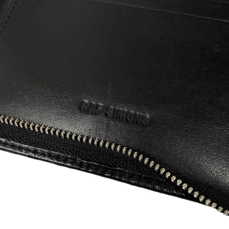 RAF SIMONS 19AW Big zipped wallet