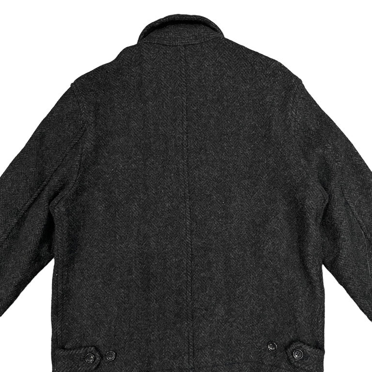 COMME des GARCONS HOMME 03AW Boiled wool zip-up blouson