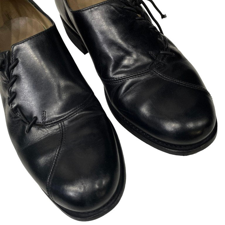 Yohji Yamamoto Pour Homme × CHEREVICHKIOTVICHKI 23SS WAXED CALF PATCHWORK SHOES ワックスカーフレザーパッチワークダービーシューズ