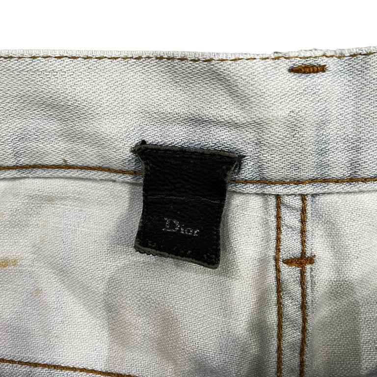 Dior Homme by KRIS VAN ASSCHE 10SS Painted jeans