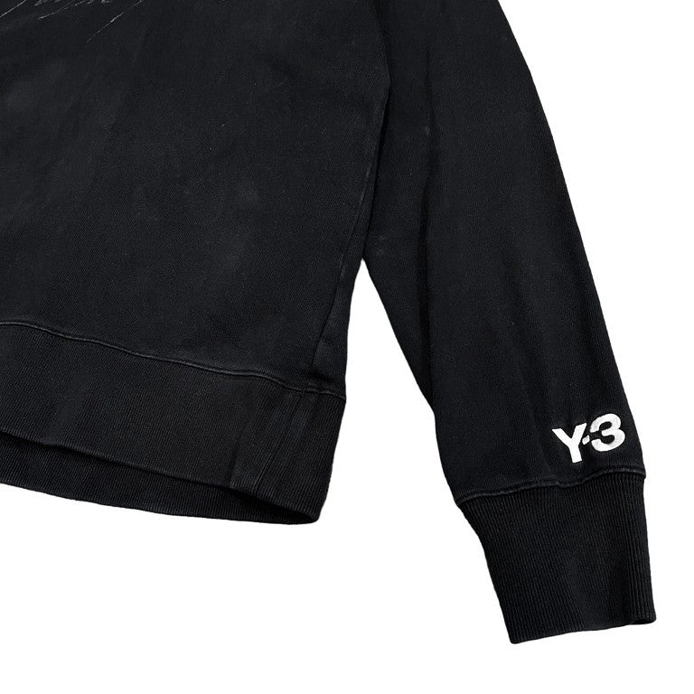 Y-3 20SS Distressed Signature Hoodie