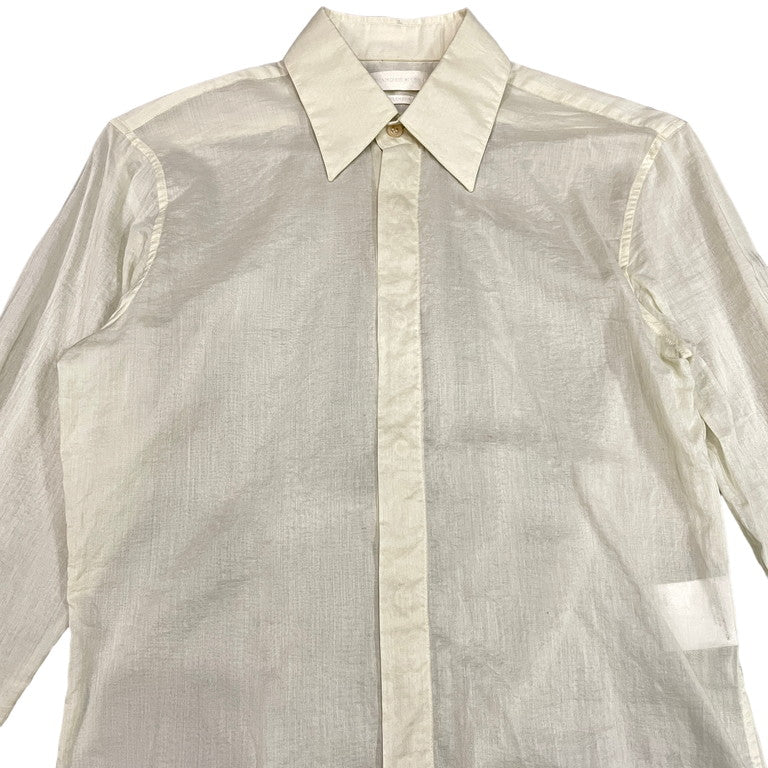 Alexander McQueen 05SS Cotton gauze shirt