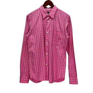 COMME des GARCONS HOMME 12AW Pink plaid shirt