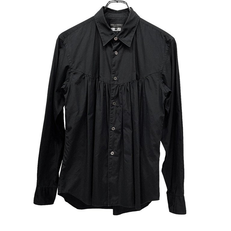 COMME des GARCONS HOMME PLUS 20SS コットンブロードフロントギャザーシャツ