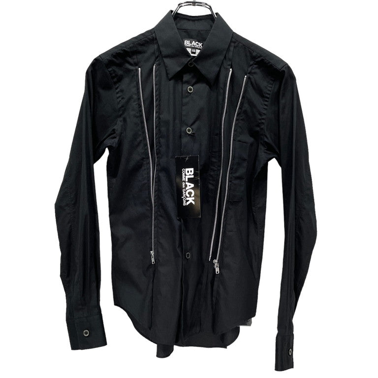 BLACK COMME des GARCONS 19SS Zipped shirt