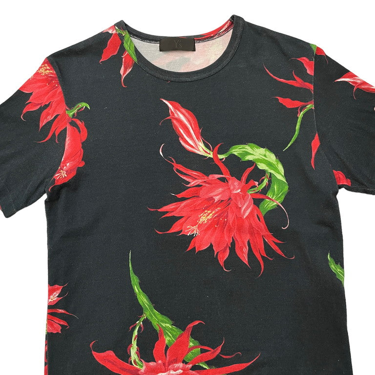 Y's for men Flower printed tee