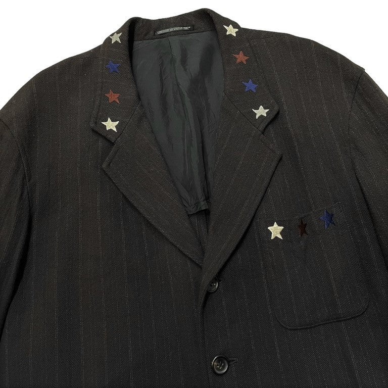 Yohji Yamamoto Pour Homme 95SS Embroidered star jacket