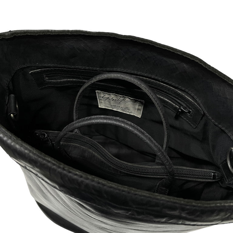 Yohji Yamamoto Femme Leather hand bag