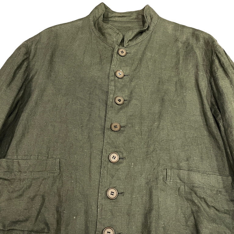 Y's 1980s Linen short jacket