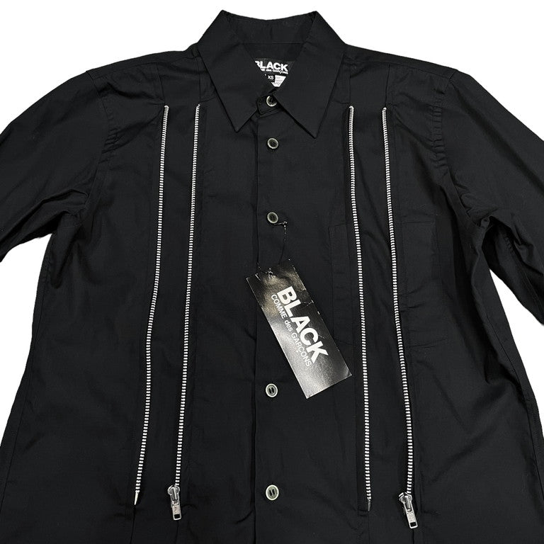 BLACK COMME des GARCONS 19SS Zipped shirt