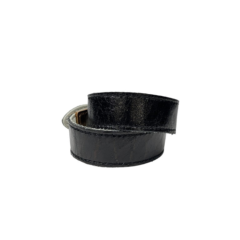 Yohji Yamamoto Leather reversible bracelet