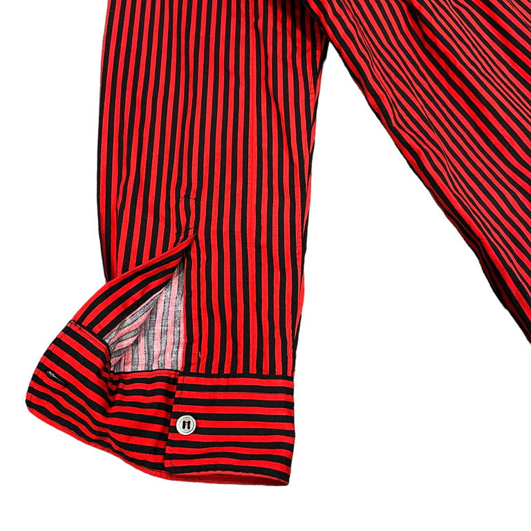 COMME des GARCONS HOMME PLUS 16SS Striped long shirt