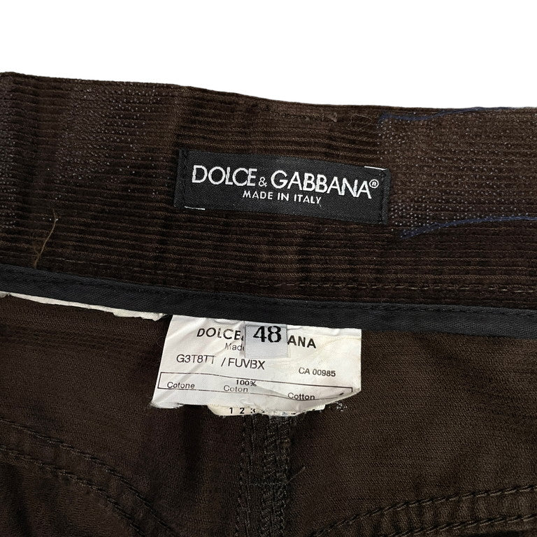 DOLCE&GABBANA Corduroy pants