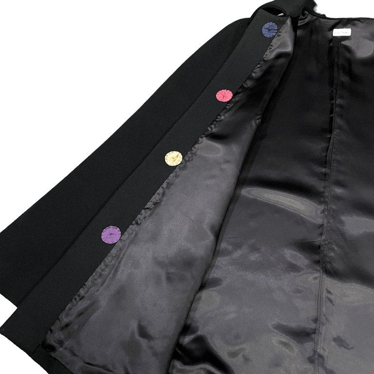 NEXT51｜D.F.L｜Paul Smith 10AW ウールメルトンアシンメトリーポンチョコート ケープ マント