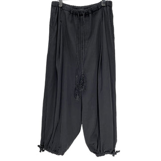 BISHOOL Wool Gabardine sarouel Balloon pants